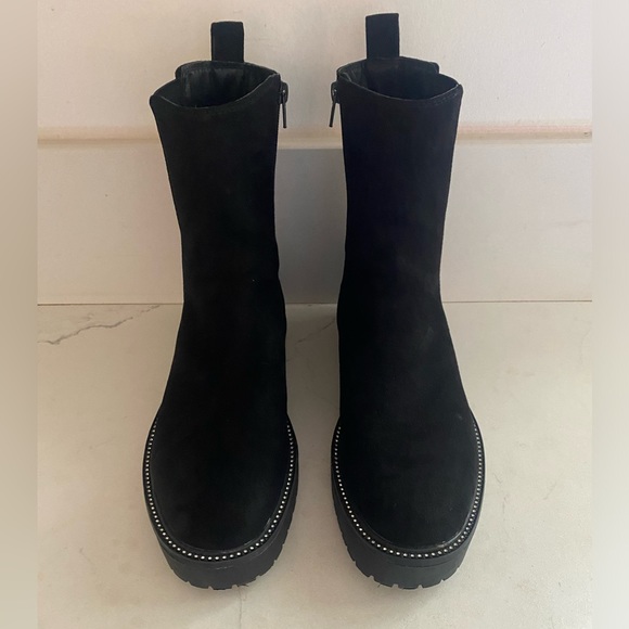 NWOT. TIME&TRUE suede boots - Picture 1 of 8